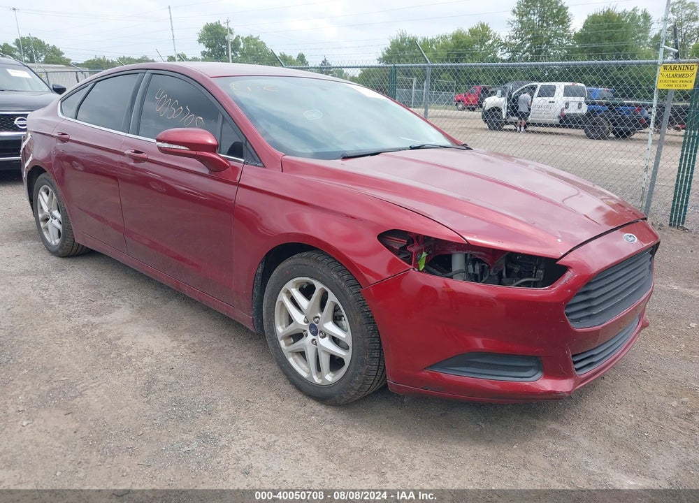 2014 FORD FUSION SE VIN: 3FA6P0H74ER307708