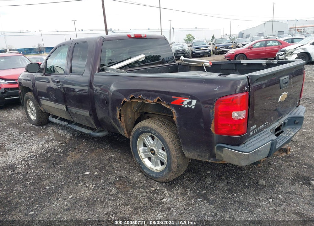 2009 CHEVROLET SILVERADO 1500 LT VIN: 1GCEK29099Z125604