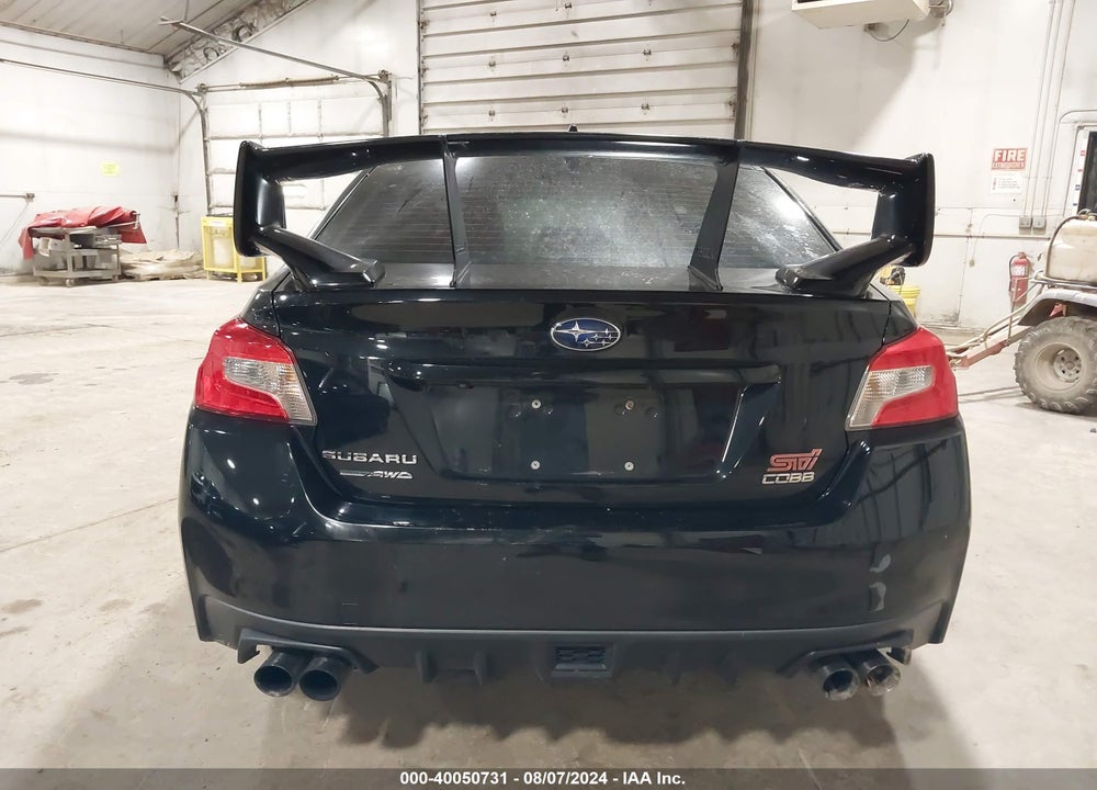2017 SUBARU WRX STI LIMITED VIN: JF1VA2Y61H9805428
