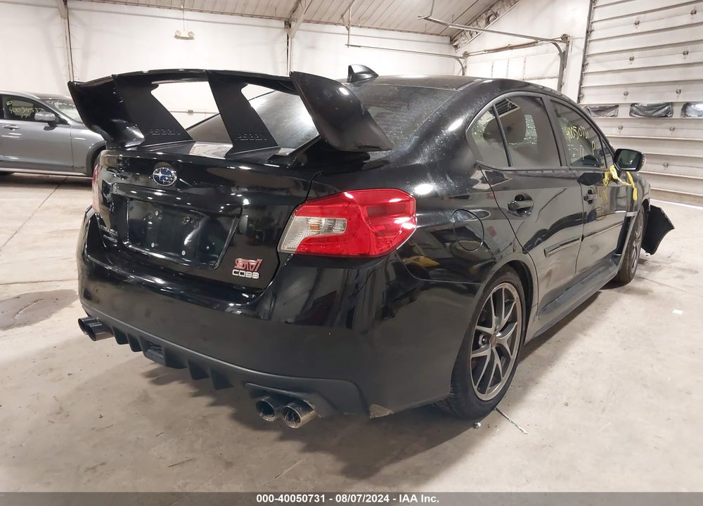 2017 SUBARU WRX STI LIMITED VIN: JF1VA2Y61H9805428