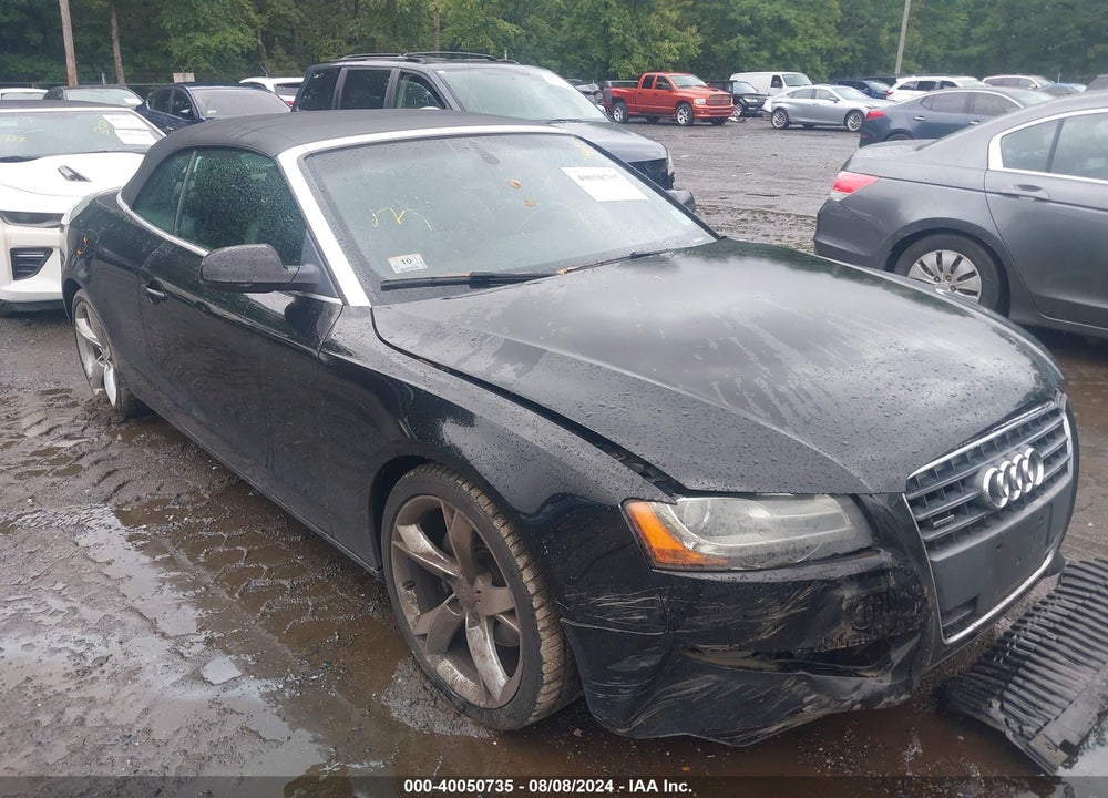 2011 AUDI A5 2.0T PREMIUM VIN: WAULFAFH1BN020162