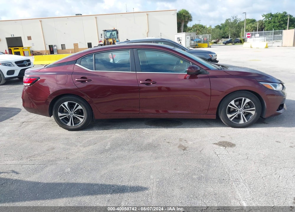 2022 NISSAN SENTRA SV XTRONIC CVT VIN: 3N1AB8CV4NY277058