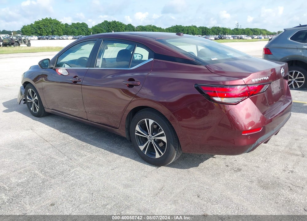 2022 NISSAN SENTRA SV XTRONIC CVT VIN: 3N1AB8CV4NY277058