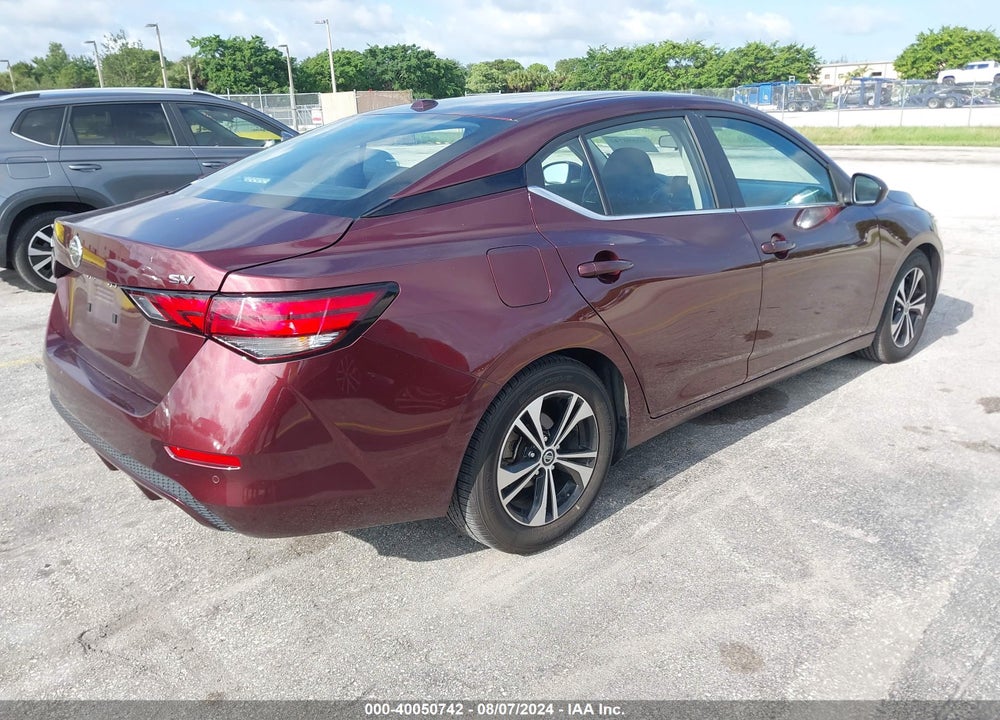 2022 NISSAN SENTRA SV XTRONIC CVT VIN: 3N1AB8CV4NY277058