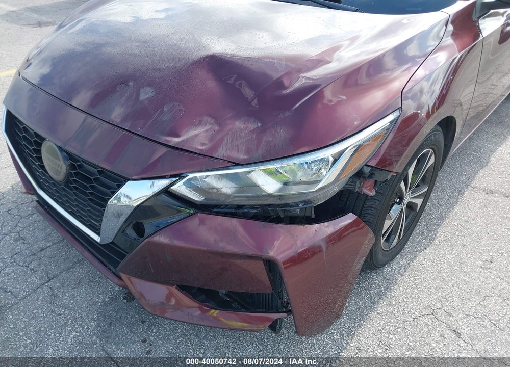 2022 NISSAN SENTRA SV XTRONIC CVT VIN: 3N1AB8CV4NY277058