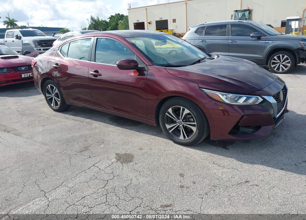 2022 NISSAN SENTRA SV XTRONIC CVT VIN: 3N1AB8CV4NY277058