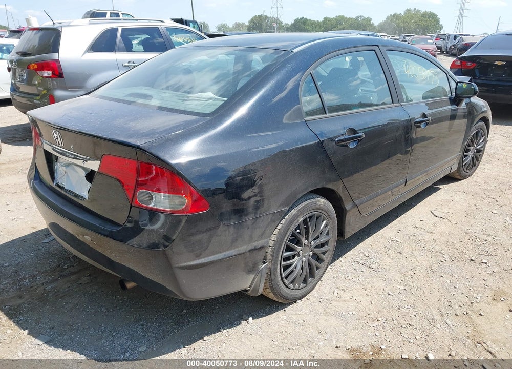 2009 HONDA CIVIC LX VIN: 19XFA16579E000470