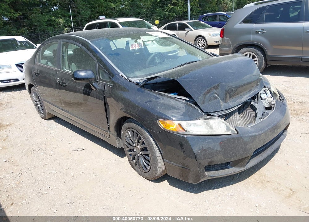 2009 HONDA CIVIC LX VIN: 19XFA16579E000470