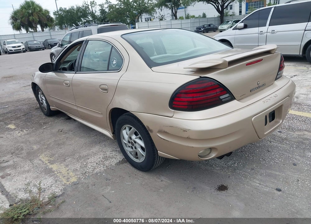 2004 PONTIAC GRAND AM SE VIN: 1G2NE52F84M574998