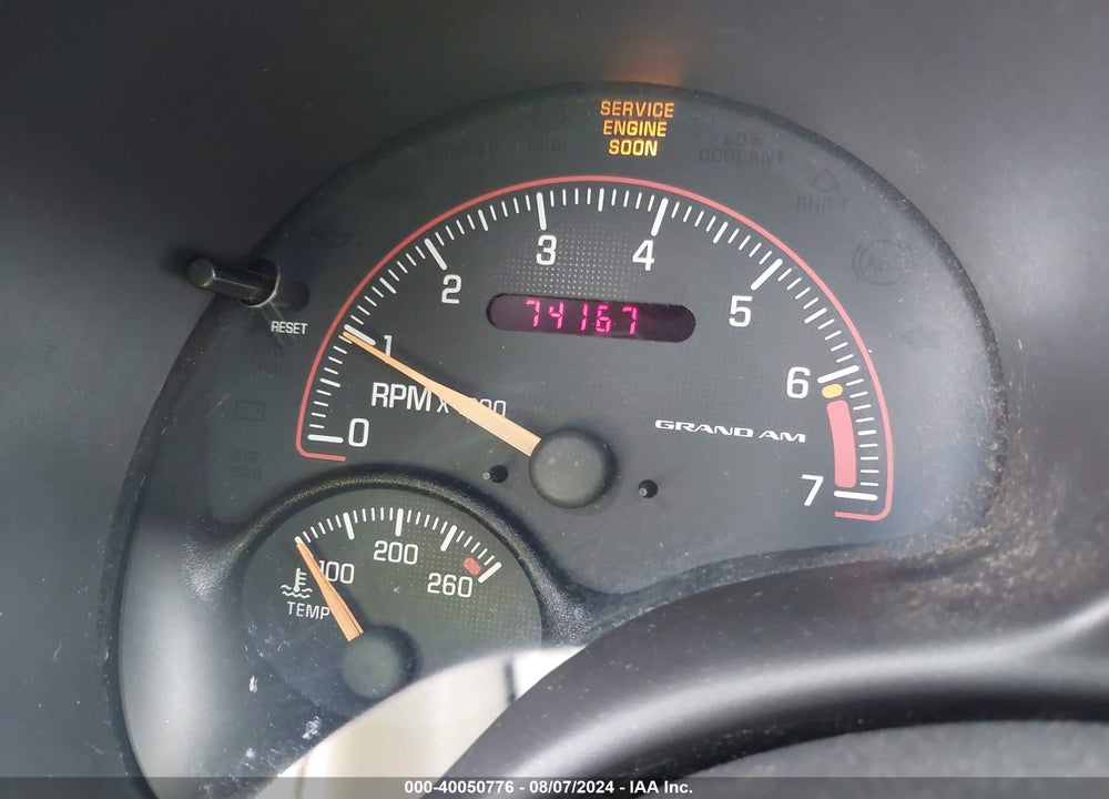 2004 PONTIAC GRAND AM SE VIN: 1G2NE52F84M574998