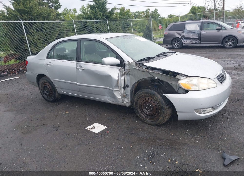 2007 TOYOTA COROLLA LE VIN: 2T1BR32E37C792198