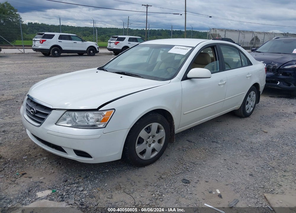 2009 HYUNDAI SONATA GLS VIN: 5NPET46C99H477032