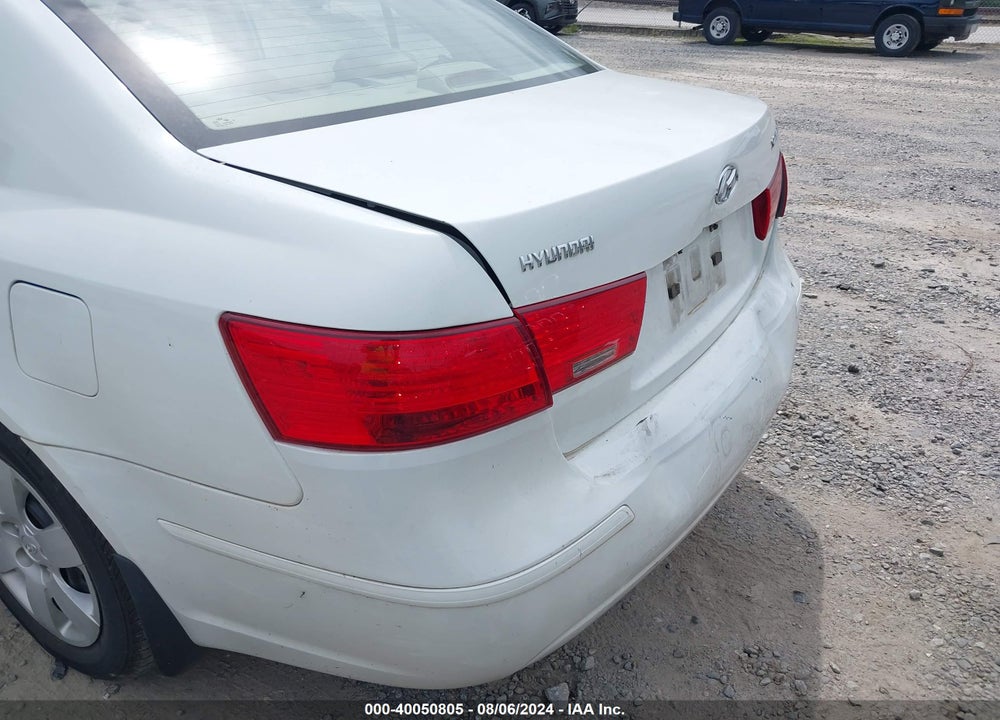 2009 HYUNDAI SONATA GLS VIN: 5NPET46C99H477032