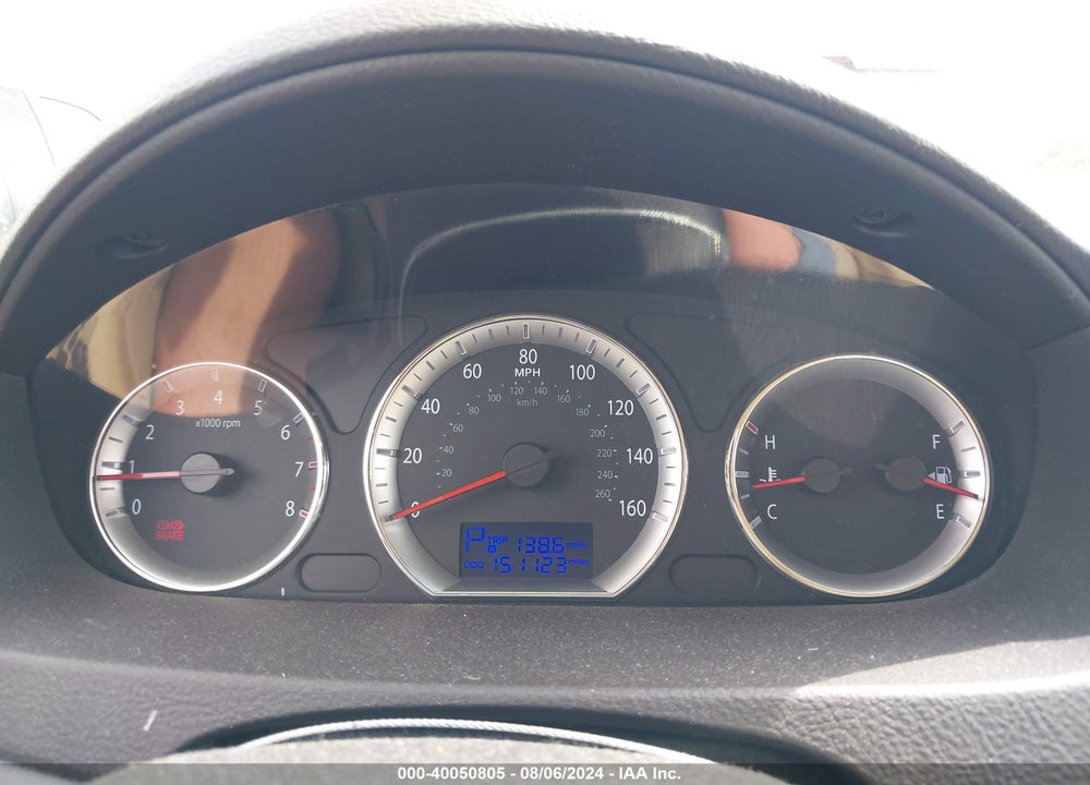2009 HYUNDAI SONATA GLS VIN: 5NPET46C99H477032