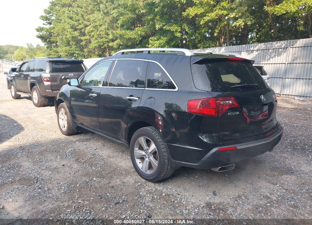 2012 ACURA MDX TECHNOLOGY PACKAGE VIN: 2HNYD2H40CH508151