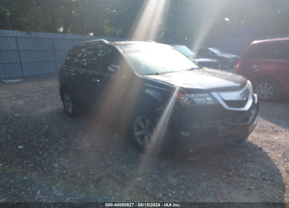 2012 ACURA MDX TECHNOLOGY PACKAGE VIN: 2HNYD2H40CH508151