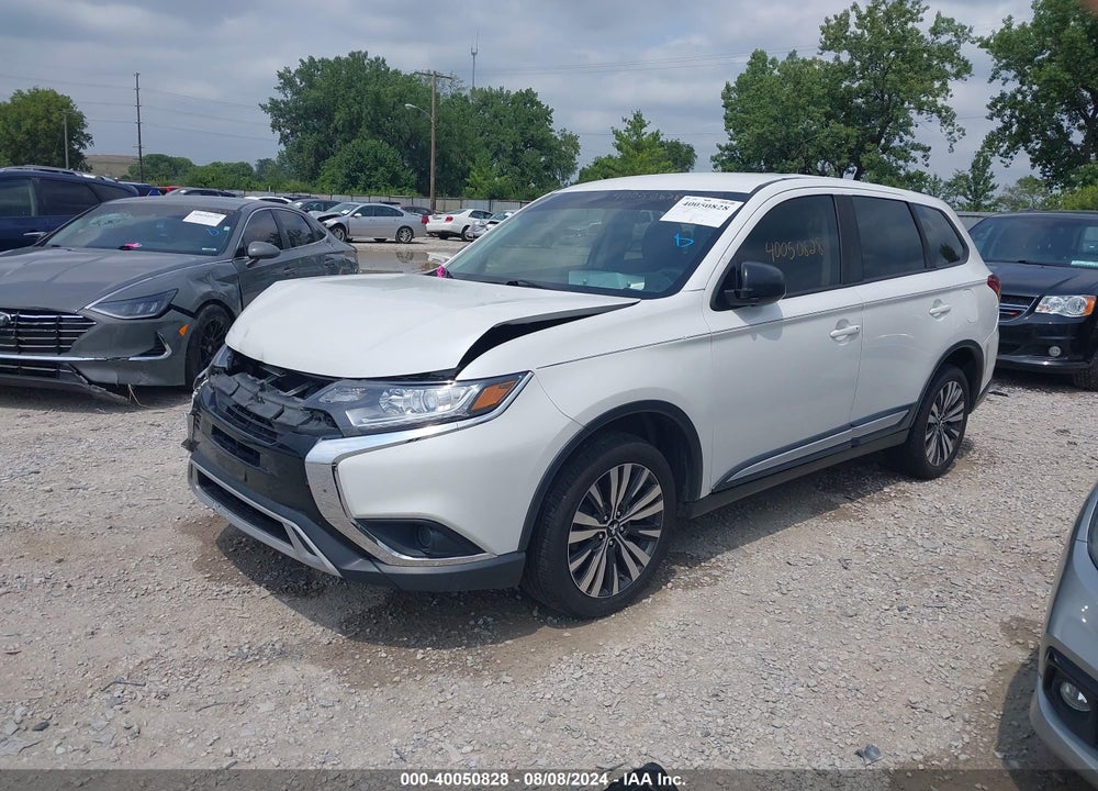 2019 MITSUBISHI OUTLANDER ES VIN: JA4AZ3A3XKZ005817