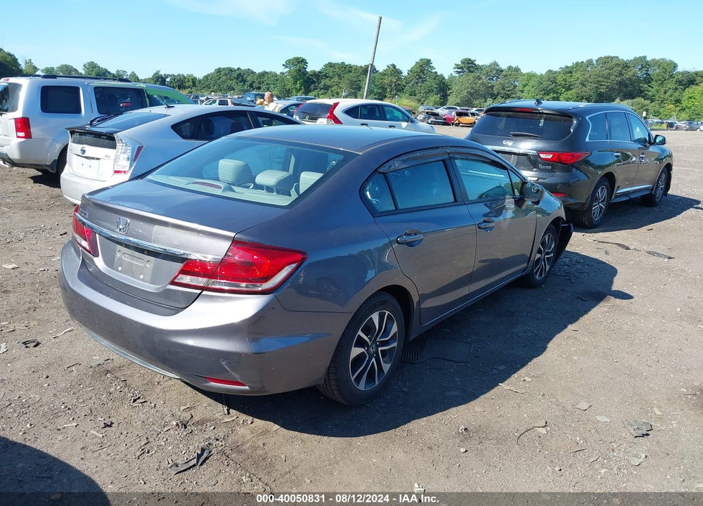 2014 HONDA CIVIC EX VIN: 2HGFB2F87EH501355