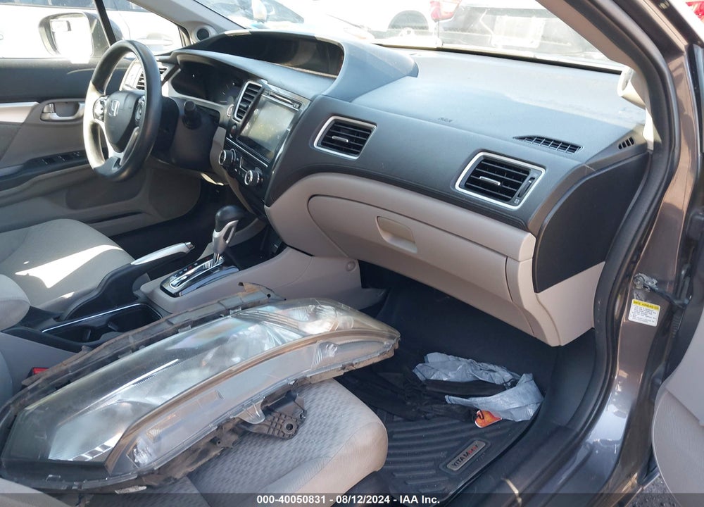 2014 HONDA CIVIC EX VIN: 2HGFB2F87EH501355