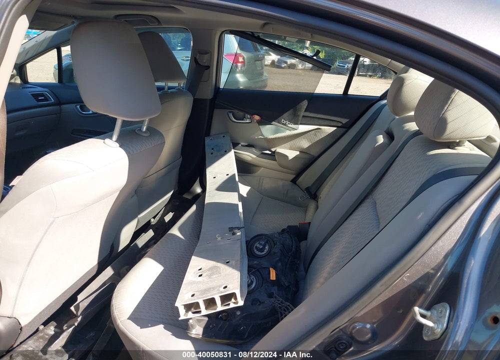 2014 HONDA CIVIC EX VIN: 2HGFB2F87EH501355