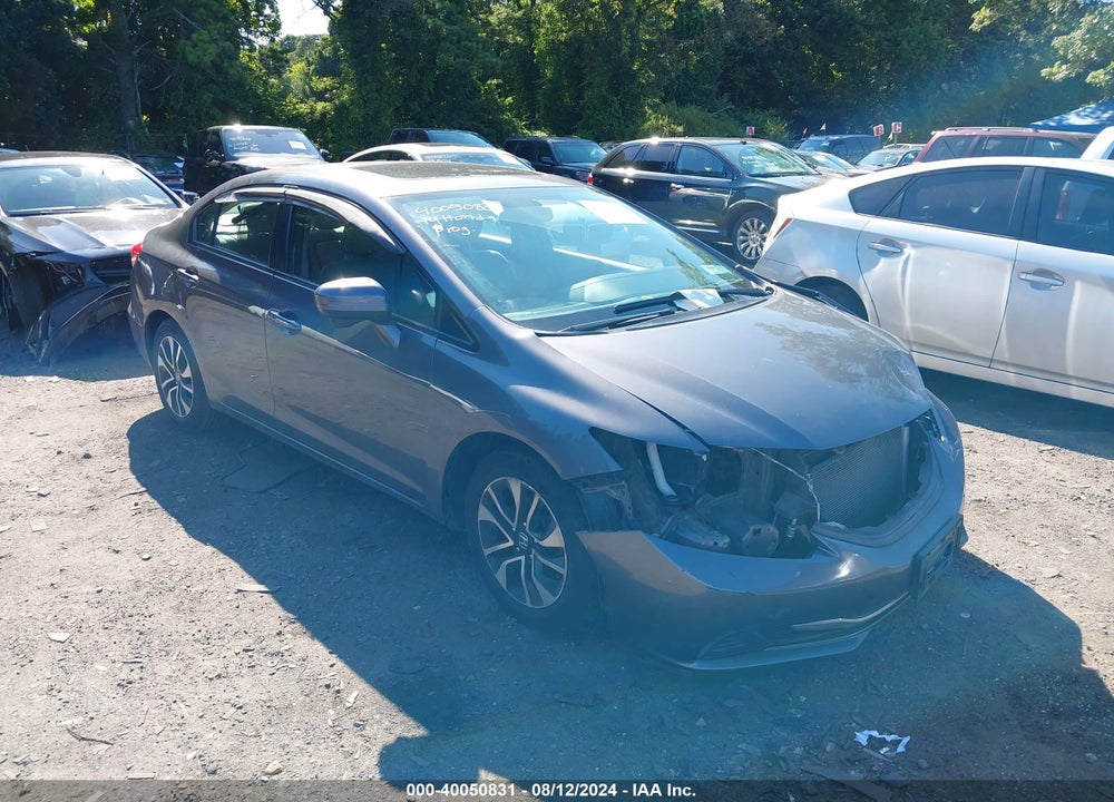 2014 HONDA CIVIC EX VIN: 2HGFB2F87EH501355