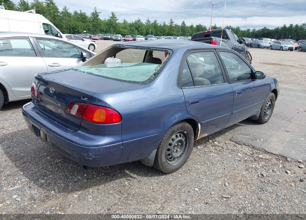 2000 TOYOTA COROLLA LE VIN: 2T1BR18EXYC365632