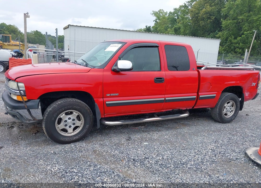 2000 CHEVROLET SILVERADO 1500 LS VIN: 1GCEK19T1YE149454