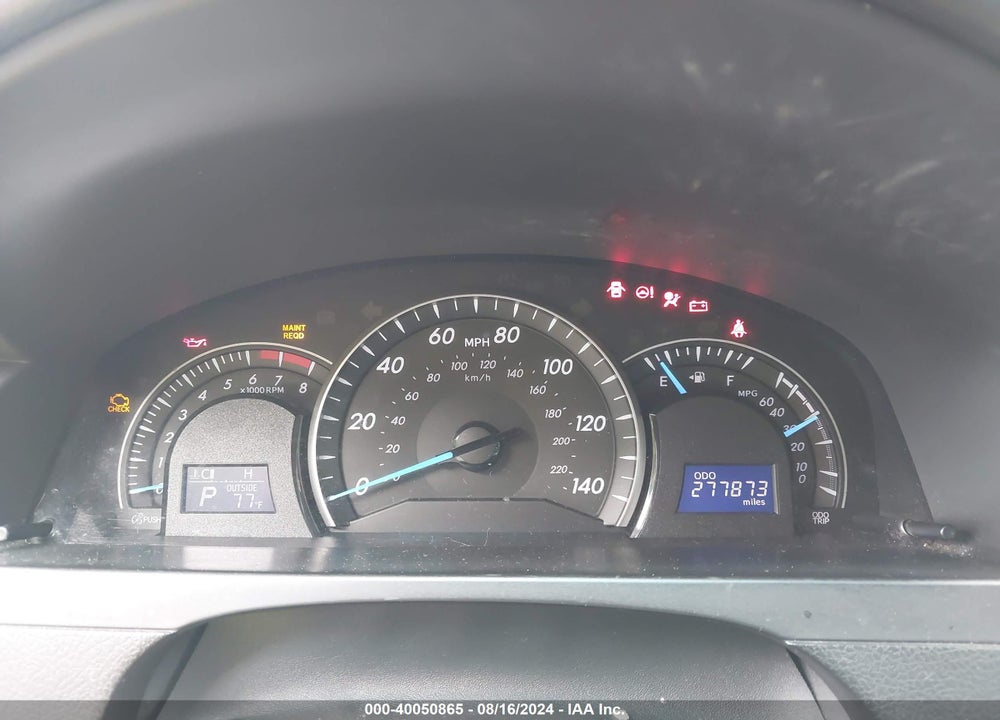 2012 TOYOTA CAMRY LE VIN: 4T1BF1FK5CU028407