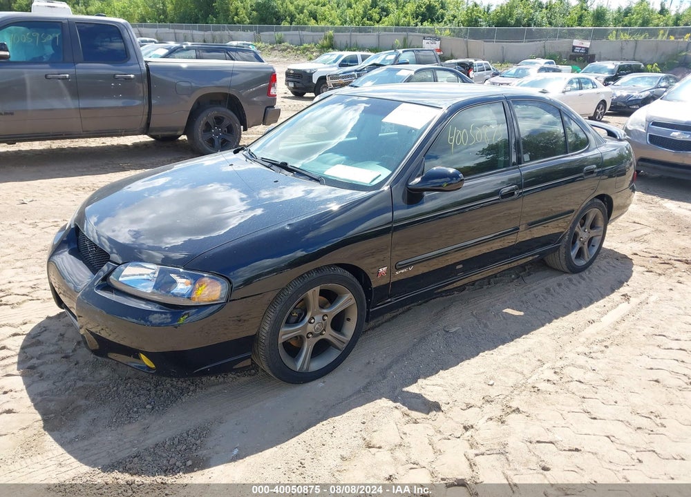 2002 NISSAN SENTRA SE-R SPEC V VIN: 3N1AB51D22L709938