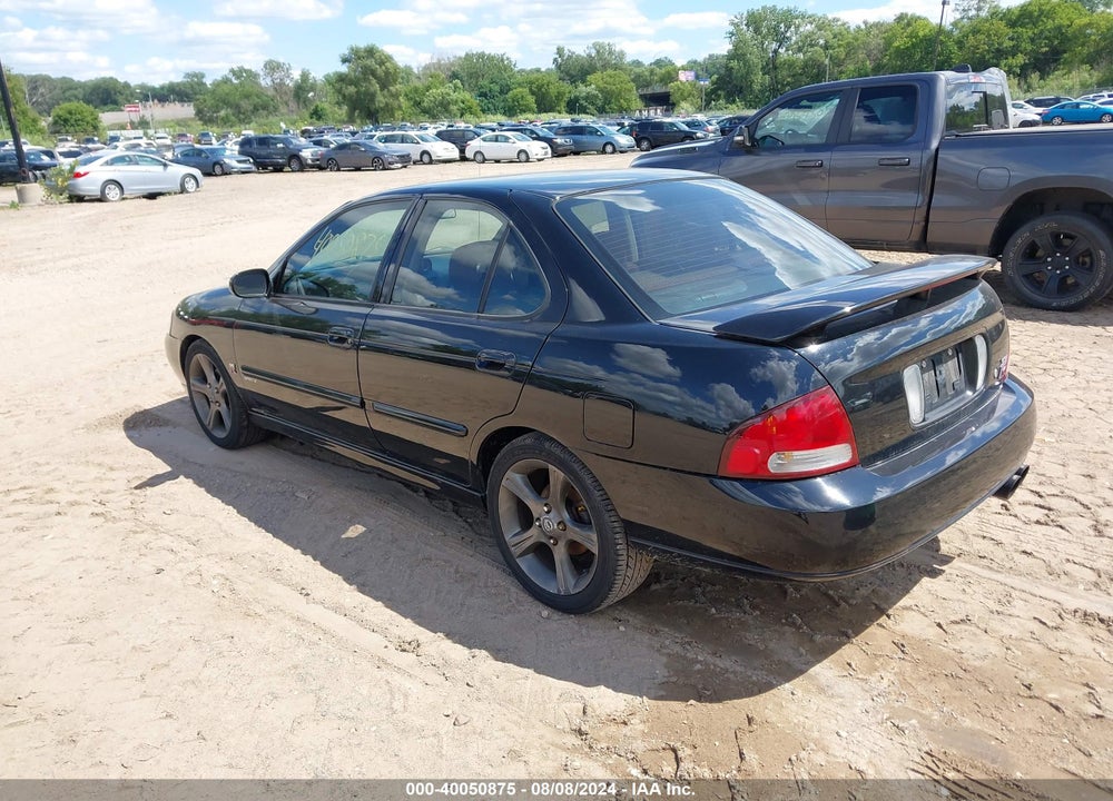2002 NISSAN SENTRA SE-R SPEC V VIN: 3N1AB51D22L709938