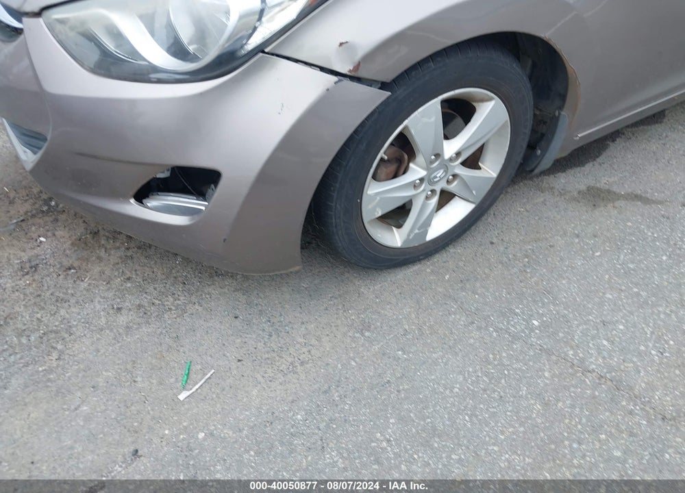 2013 HYUNDAI ELANTRA GLS VIN: 5NPDH4AE1DH221773