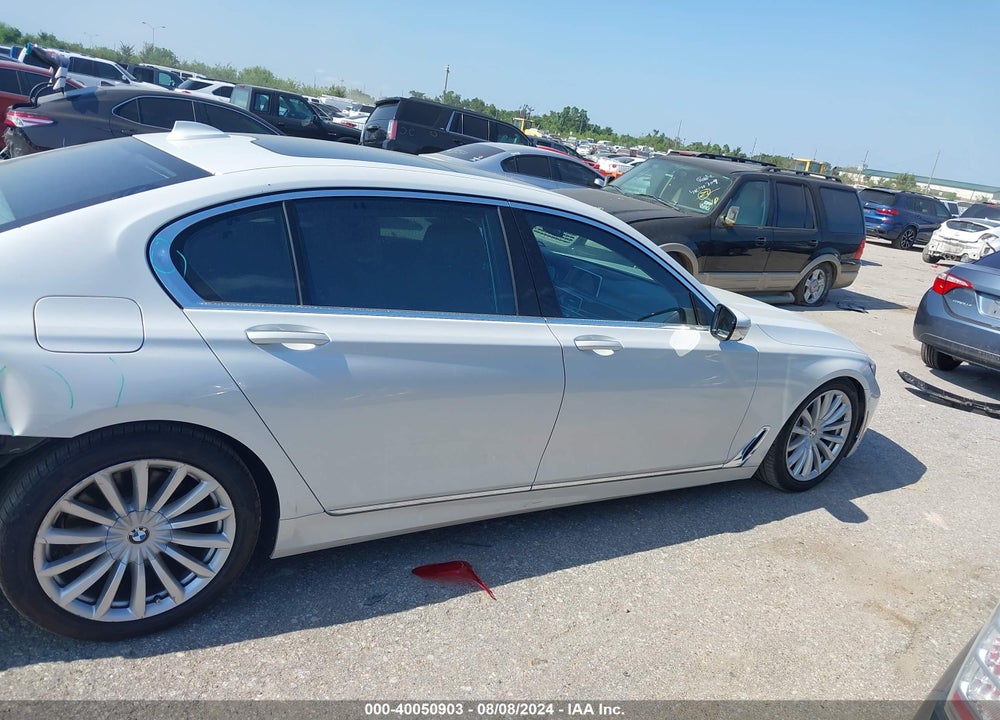 2018 BMW 740I VIN: WBA7E2C55JG743083