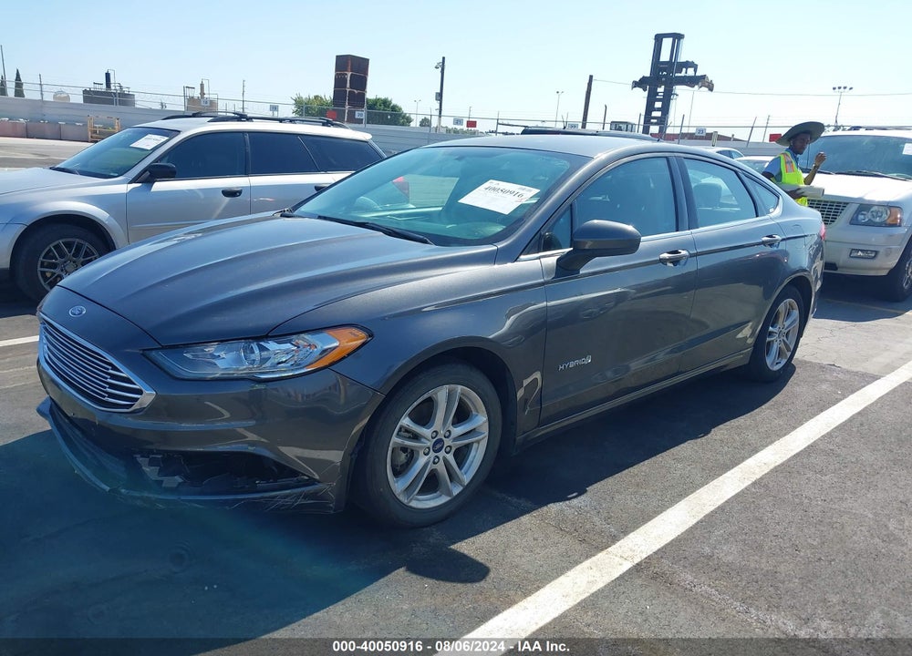2018 FORD FUSION HYBRID VIN: 3FA6P0LU5JR140072