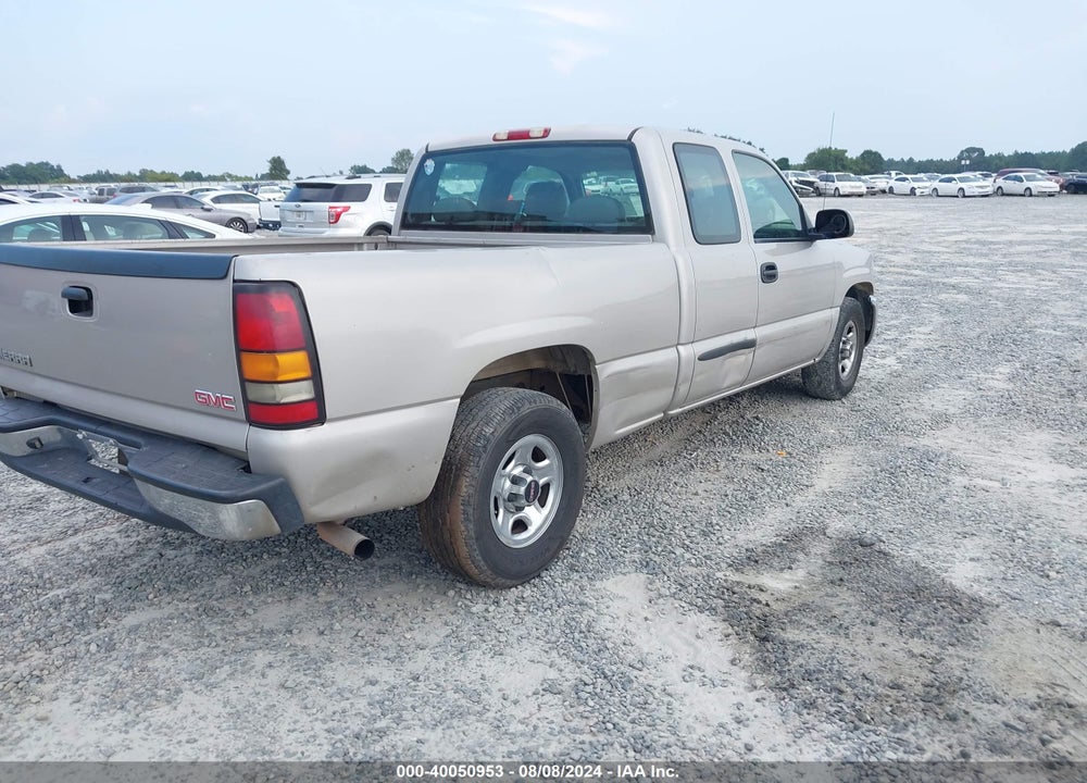 2004 GMC SIERRA 1500 VIN: 1GTEC19X64Z321545