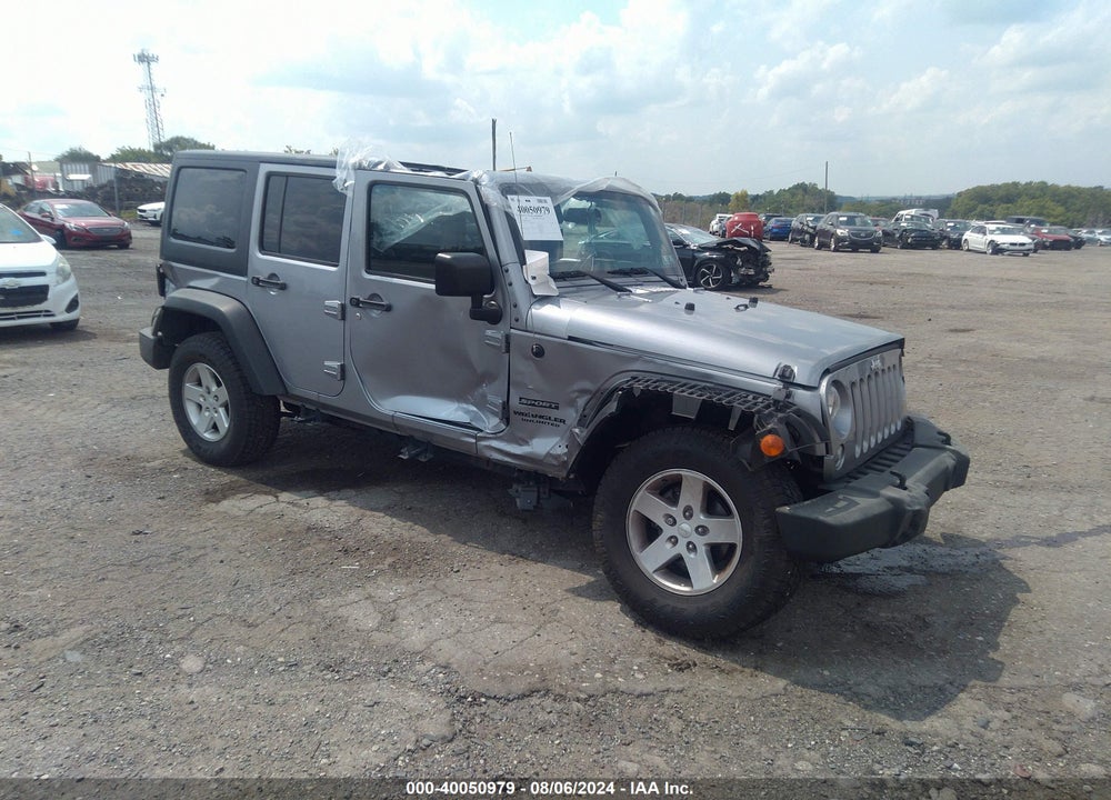 2016 JEEP WRANGLER UNLIMITED SPORT VIN: 1C4BJWDG8GL158448