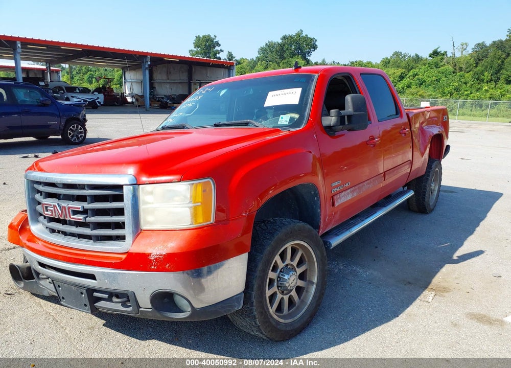 2010 GMC SIERRA 2500HD SLT VIN: 1GT4K1B66AF130625
