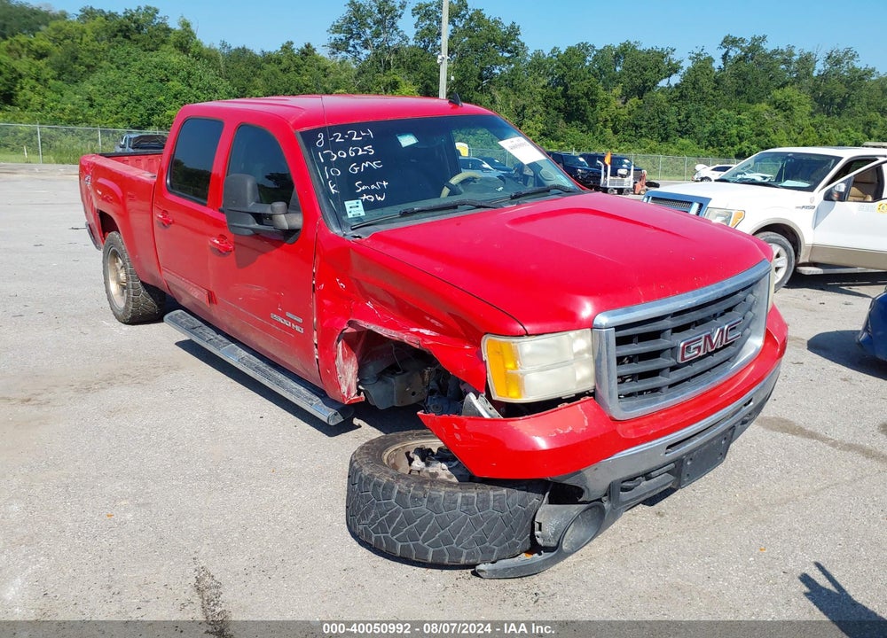 2010 GMC SIERRA 2500HD SLT VIN: 1GT4K1B66AF130625