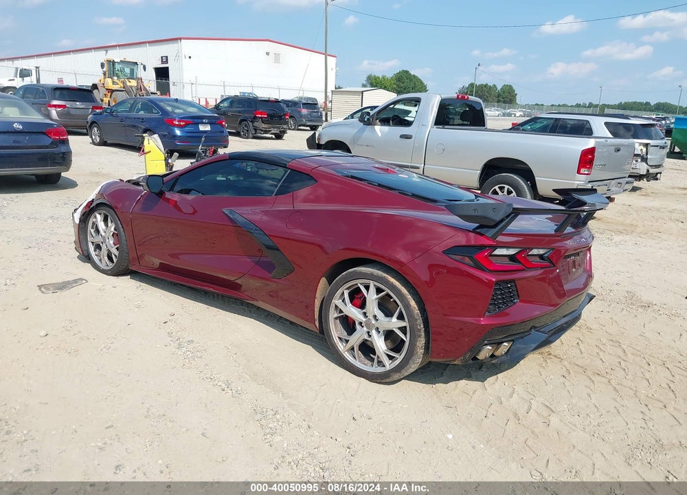 2020 CHEVROLET CORVETTE STINGRAY RWD 2LT VIN: 1G1Y72D40L5108545