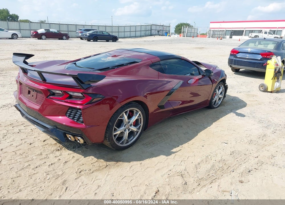 2020 CHEVROLET CORVETTE STINGRAY RWD 2LT VIN: 1G1Y72D40L5108545