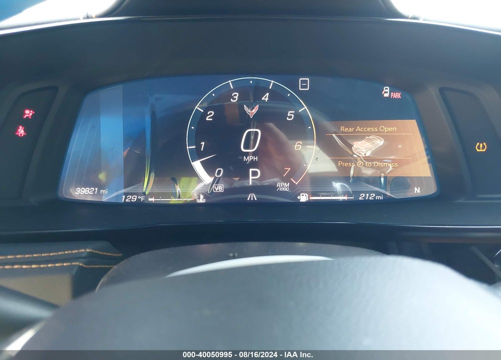 2020 CHEVROLET CORVETTE STINGRAY RWD 2LT VIN: 1G1Y72D40L5108545