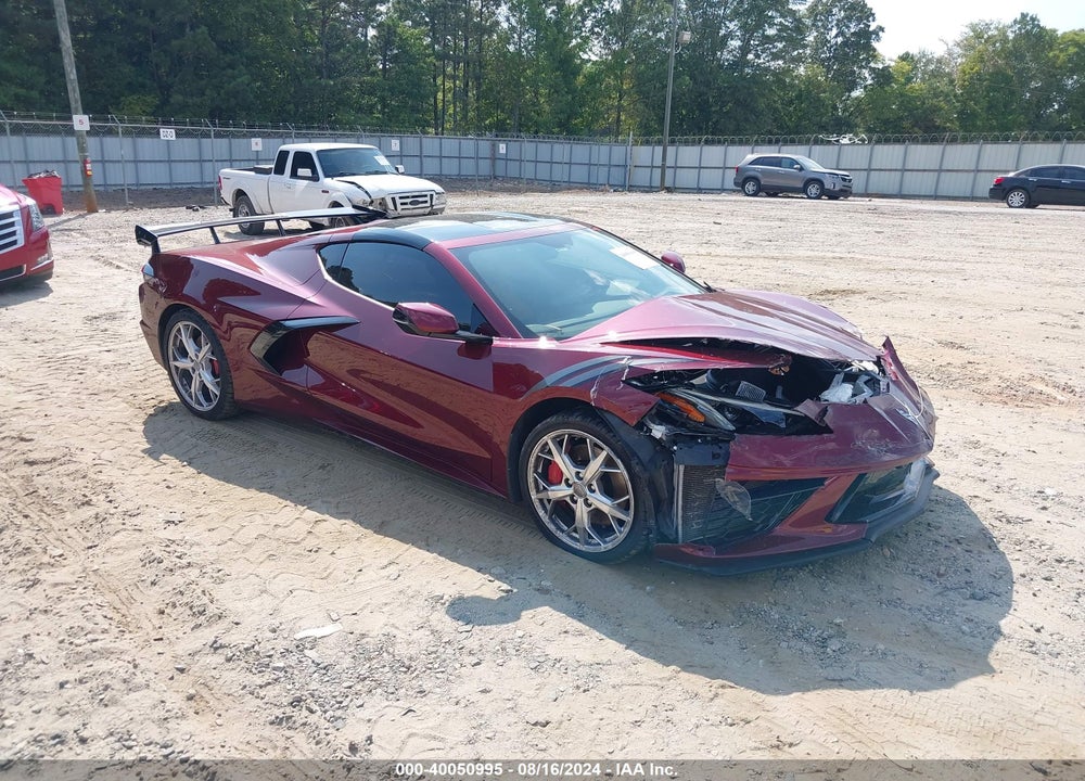 2020 CHEVROLET CORVETTE STINGRAY RWD 2LT VIN: 1G1Y72D40L5108545