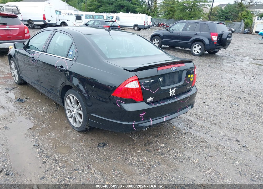 2012 FORD FUSION SE VIN: 3FAHP0HG4CR242154