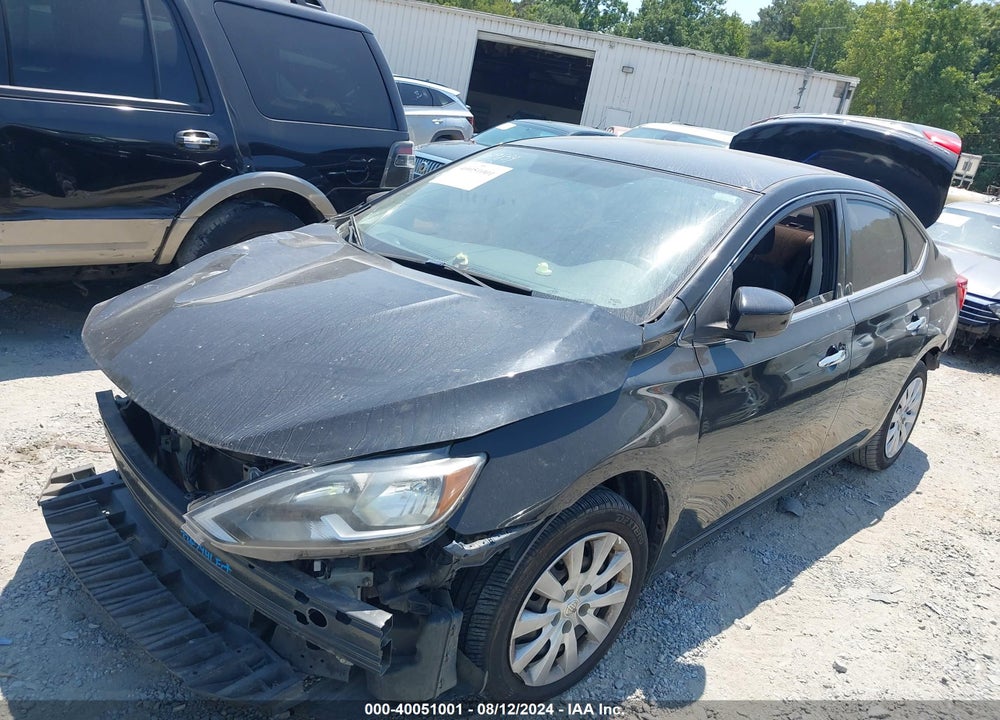 2017 NISSAN SENTRA S VIN: 3N1AB7APXHY329859