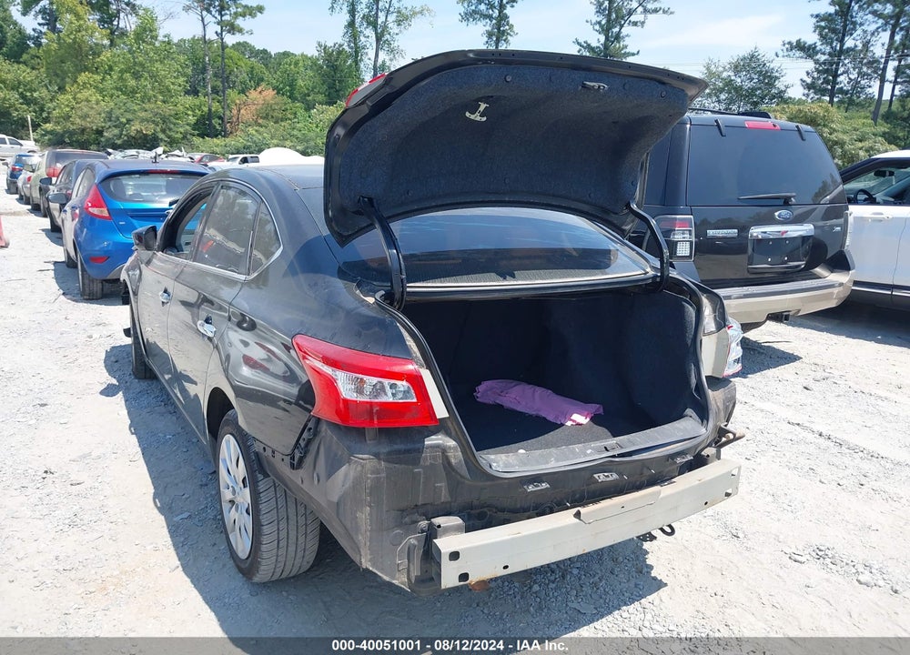 2017 NISSAN SENTRA S VIN: 3N1AB7APXHY329859