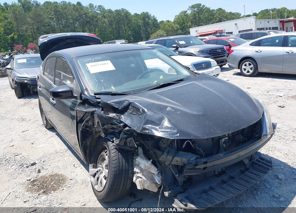 2017 NISSAN SENTRA S VIN: 3N1AB7APXHY329859