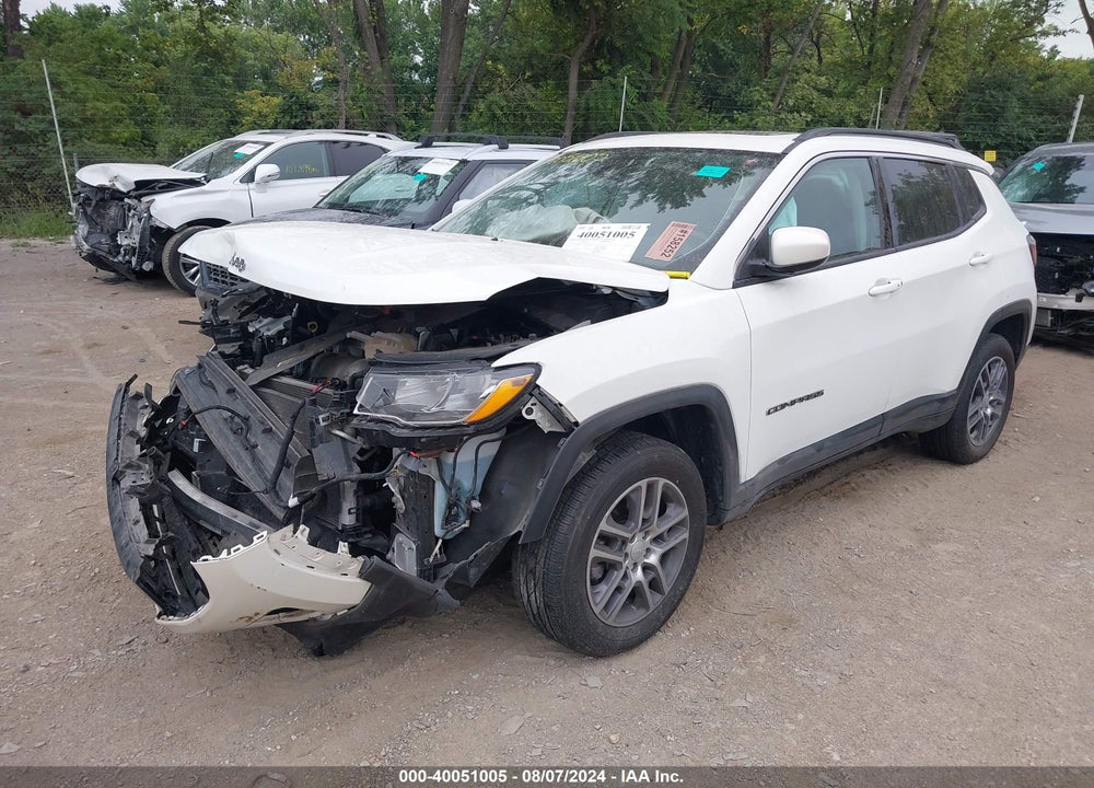 2020 JEEP COMPASS SUN AND SAFETY 4X4 VIN: 3C4NJDBB3LT255712
