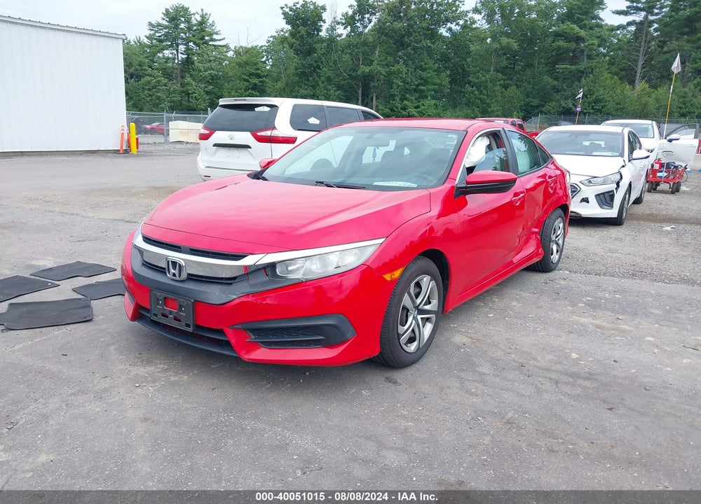 2017 HONDA CIVIC LX VIN: 2HGFC2F55HH507257