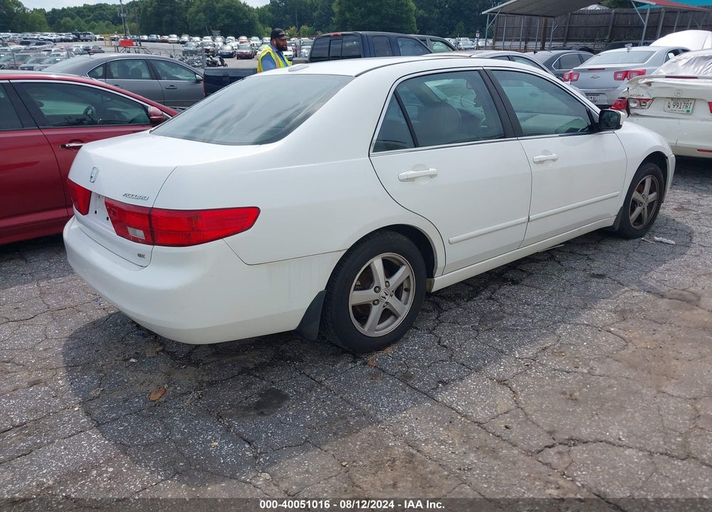 2005 HONDA ACCORD 2.4 EX VIN: 1HGCM56825A124270