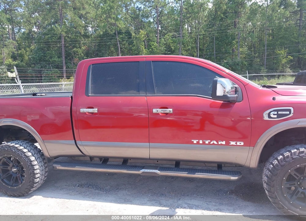 2016 NISSAN TITAN XD PLATINUM RESERVE DIESEL VIN: 1N6BA1F43GN513436