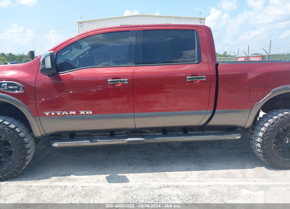 2016 NISSAN TITAN XD PLATINUM RESERVE DIESEL VIN: 1N6BA1F43GN513436